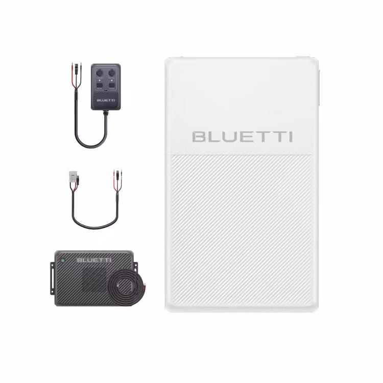 BLUETTI FridgePower: generatore solare da 2016 Wh con caricatore 2 e hub D1, ideale come alimentazione di riserva per frigoriferi