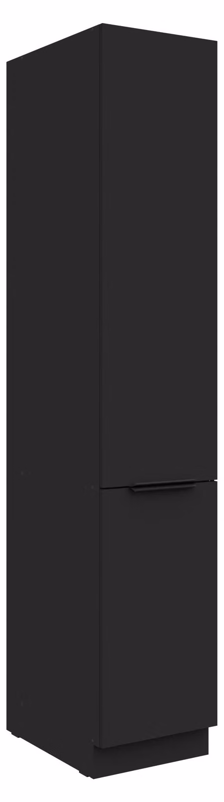 Armadio alto per cucina, 40 cm, modello SIENA, colore nero. Ideale per cucine componibili, blocchi cucina, cucine complete o cucine da incasso