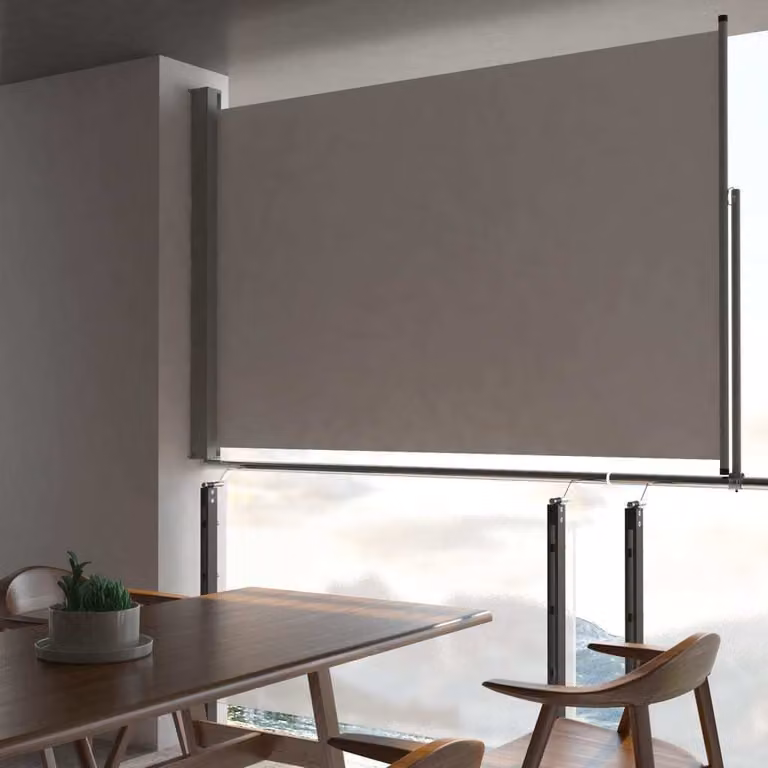 Maison Exclusive - Tenda da sole laterale retrattile 160x300 cm Grigio