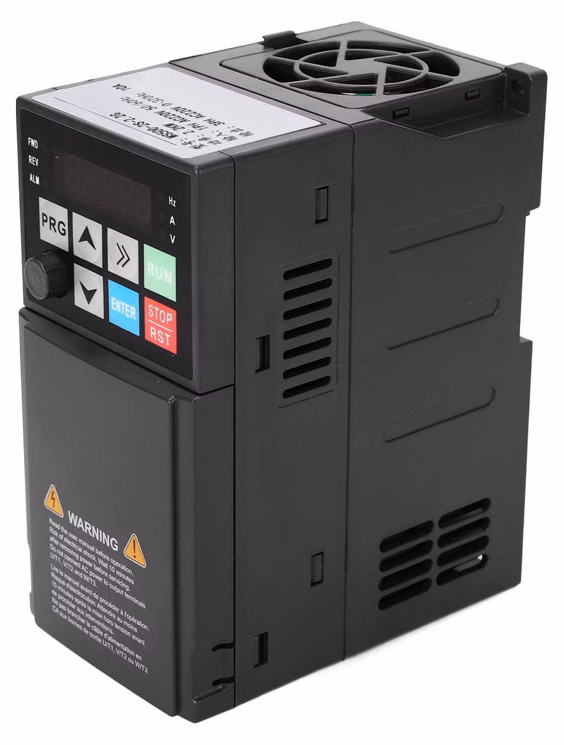 Convertitore di frequenza 1PH 220V ingresso a 3PH 10A uscita Azionamento variabile VFD ad alta potenza 2,2 kW