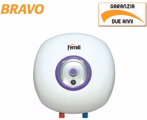 Scaldabagno Elettrico Ferroli Bravo SN Sopralavello 30 Litri