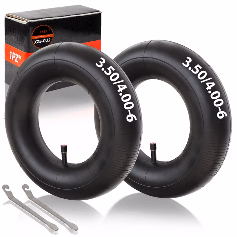 Pneumatici slang 3.50/4.00-6 pollici per tosaerba e carrelli elevatori - Set di 2