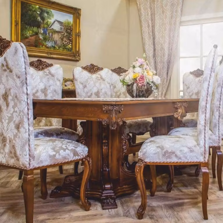 Casa Padrino tavolo da pranzo barocco marrone scuro 310 cm - Mobili barocchi per sala da pranzo