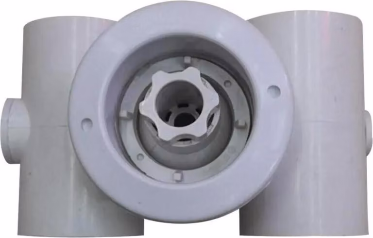 Ugelli per piscina spa, set di 8 getti massaggianti, attacco da 48 mm, alta portata, bianco