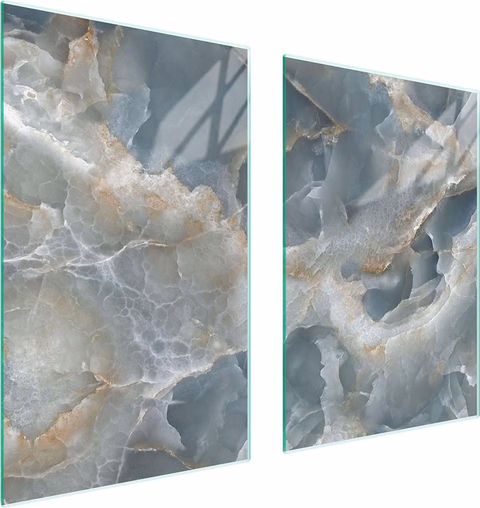 Pannello Di Protezione In Vetro Per Cucina 65X52 Marmo