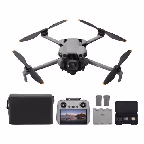 Drone DJI Mini 5 Pro Fly More Combo con DJI RC2, Grigio, Sensore da 1 pollice – 3