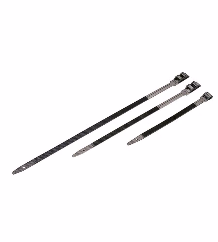 25 Fascette per cablaggi 9 x 260 mm Nero