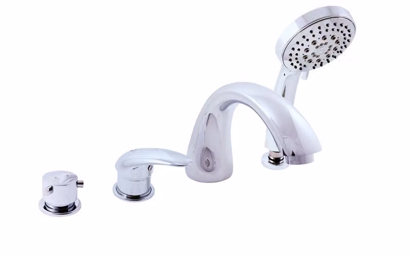 Slezák-RAV Miscelatore per vasca da bagno Slezák RAV Dunaj D469P Colore: cromo, Dimensione: 1/2''