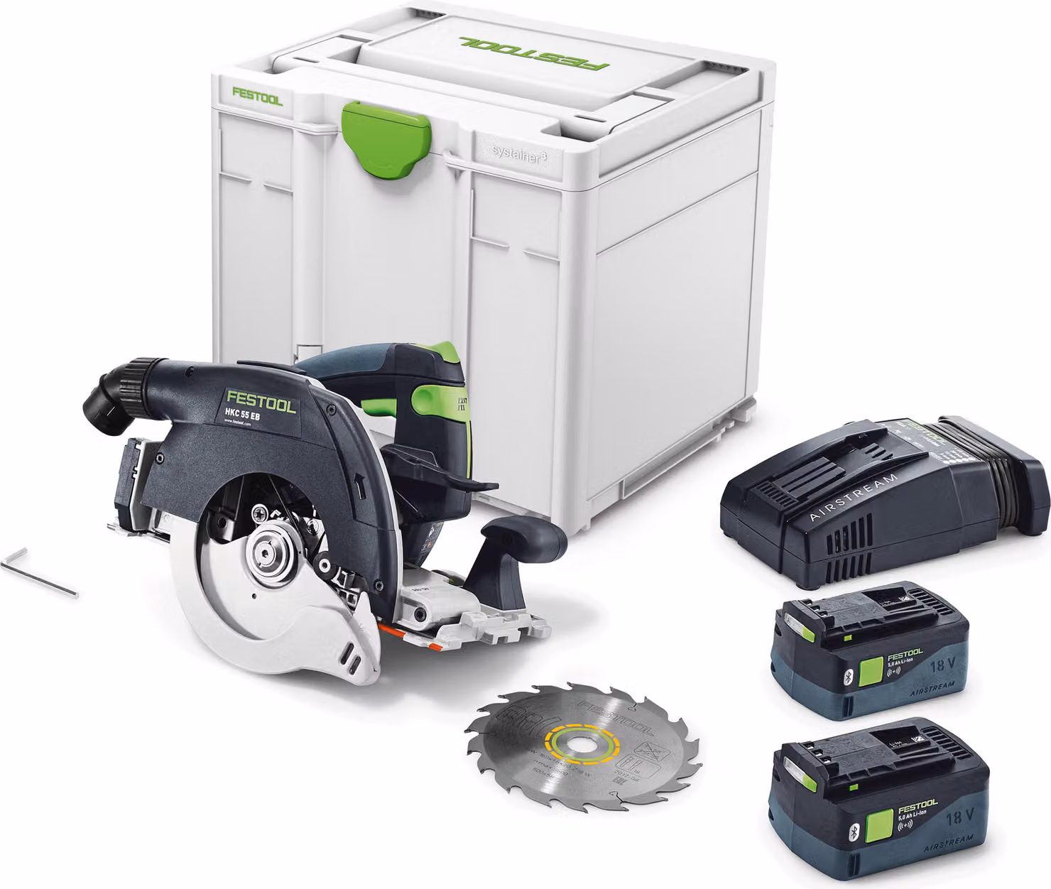 Seghetta circolare a batteria Festool HKC 55 5,0 EBI-Plus-SCA | 577678