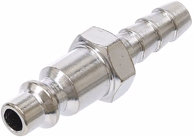 BGS Nipplo a innesto per aria compressa con attacco per tubo flessibile da 8 mm (5/16") US / Francia - 7061