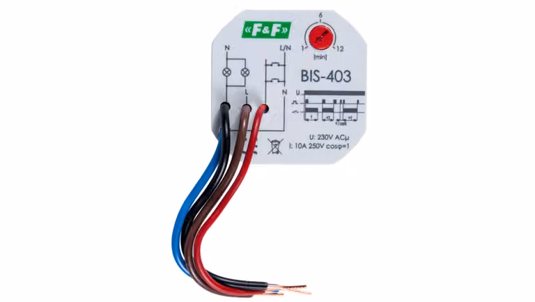Relè a impulsi con temporizzatore 10A 230V AC 2Z BIS-403
