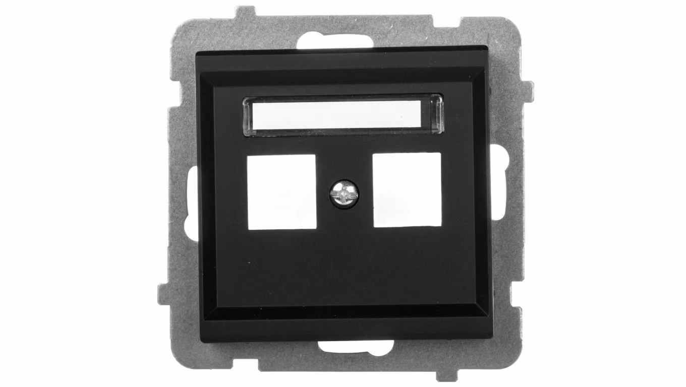 SONATA Valigia a doppio cassetto nero metallizzato GPK-2R/p/33