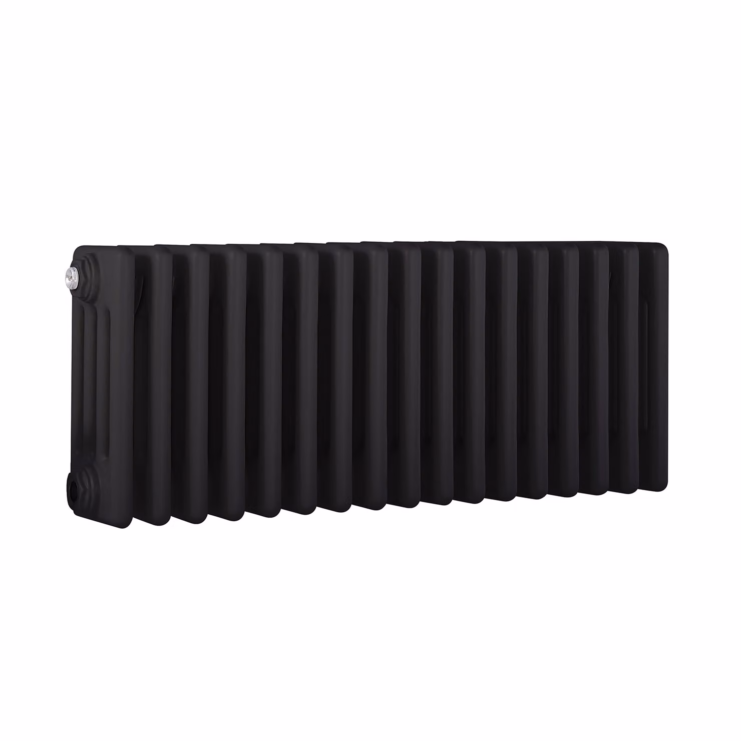Radiatore Orizzontale a Colonne (4 Colonne) 300mm x 785mm - Nero (Midnight Nero) - Regent