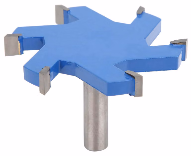 Frese a forma di "T", fresa per legno con gambo da 12 mm, fresa con 6 denti
