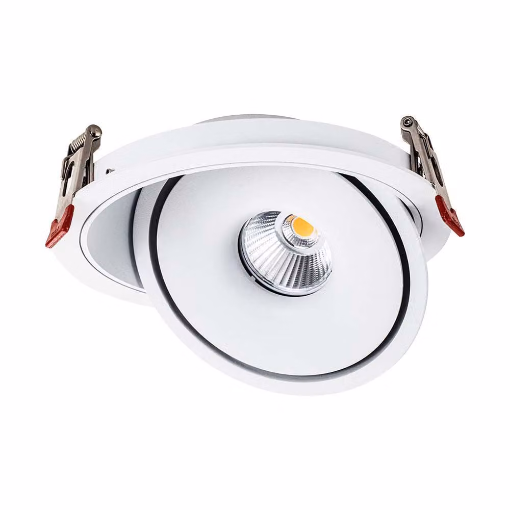 Downlight LED - Downlight orientabile - IP20 - 12 watt - 785 lumen - 3IN1