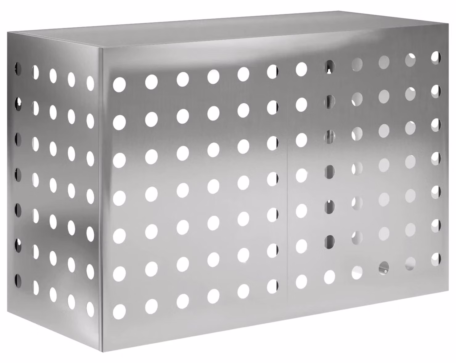 Copertura per aria condizionata Silver 90 x 40 x 60 cm Acciaio zincato