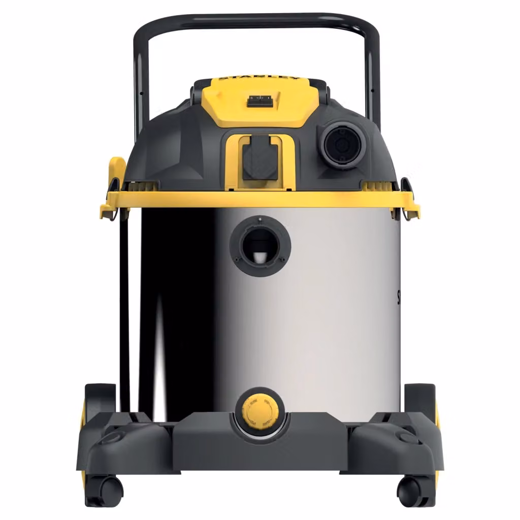 Stanley Aspiratore Solidi e Liquidi SXVC50XTDE con Presa Elettroutensili, Giallo, 1600 W, 50 l – 2