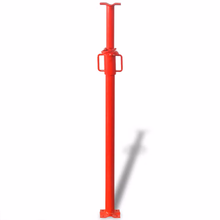 Supporto Acrow vidaXL in acciaio rosso L: 180 cm, P: 12,5 cm, H: 12,5 cm