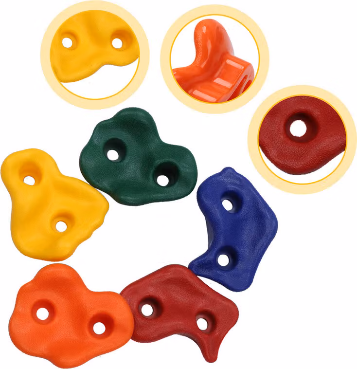 Jopassy 60X prese per arrampicata parete boulder all'aperto rocce da arrampicata colorate bambini pietre da arrampicata