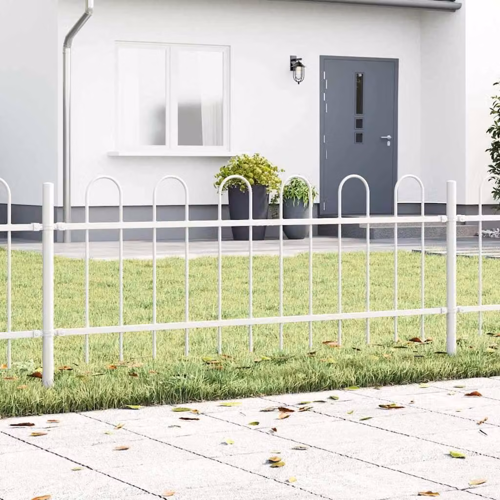 Maison Exclusive - Recinzione per giardino BOXTEL, colore bianco