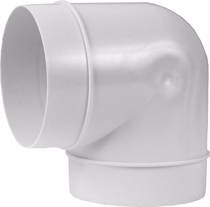 CURVA PER TUBO TONDO 90° - Ø 100 mm