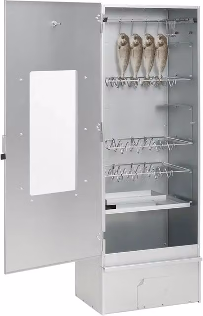 Forno Affumicatore BBQ Generatore Fumo Freddo Acciaio Zincato CFW8772468