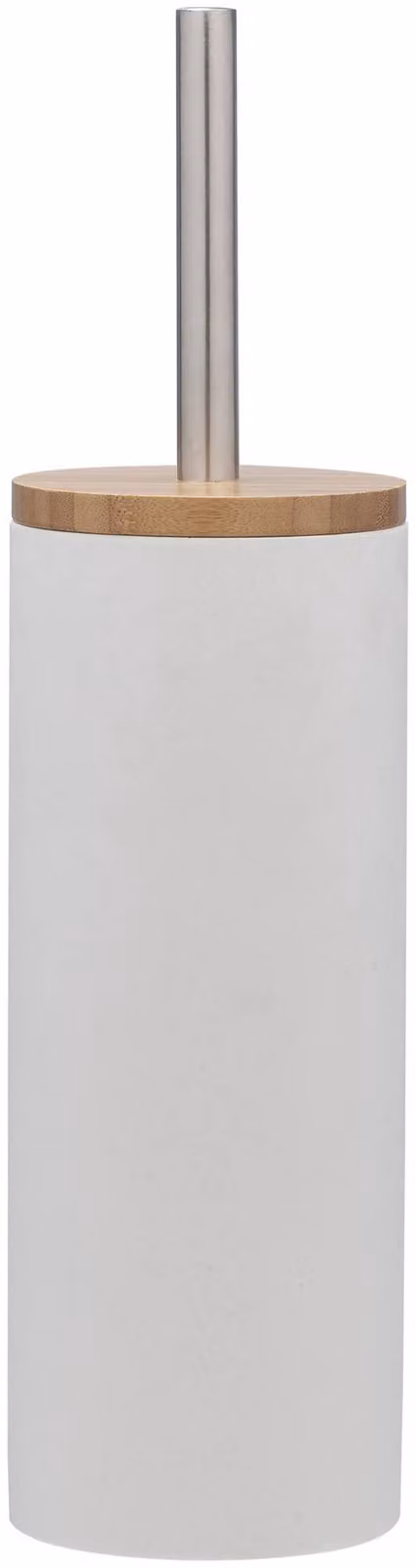 Set di spazzola per WC Sealskin Grace, in resina bianca, codice prodotto 361910510