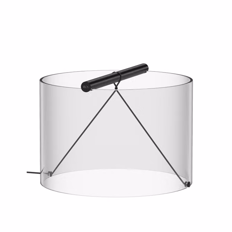 Flos - To-Tie T3 - Lampada da tavolo - Nero Opaco