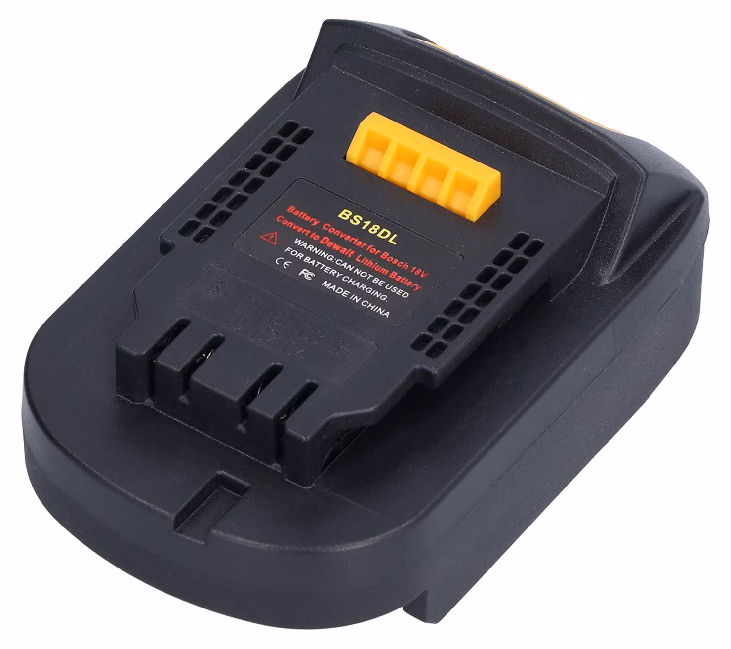 Adattatore-convertitore per batterie per utensili elettrici al litio Bosch, accessori industriali, 18 V, BS18DL
