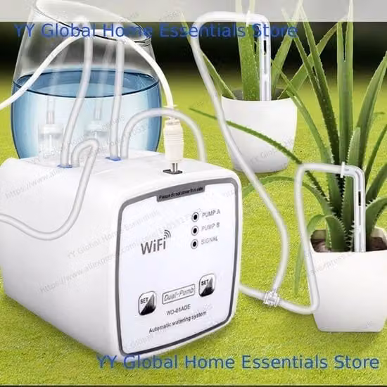 Sistema di Irrigazione Wi-Fi - Pompaggio Doppio - Timerizzato - App Controllato