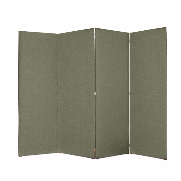 Pannello divisorio per ambienti - Separè Verde oliva 240x190