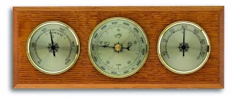 TFA - Stazione meteo analogica in rovere 20.1001 - naturale