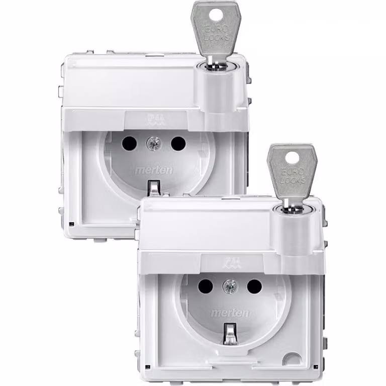 Merten SCHUKO presa di corrente pws MEG2318-7219