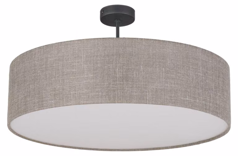 Lampada da soffitto RONDO bianca con sfumature di grigio, 4xE27x15W, metallo, dimensioni: 35x60x60 cm, IP20, TK-Lighting