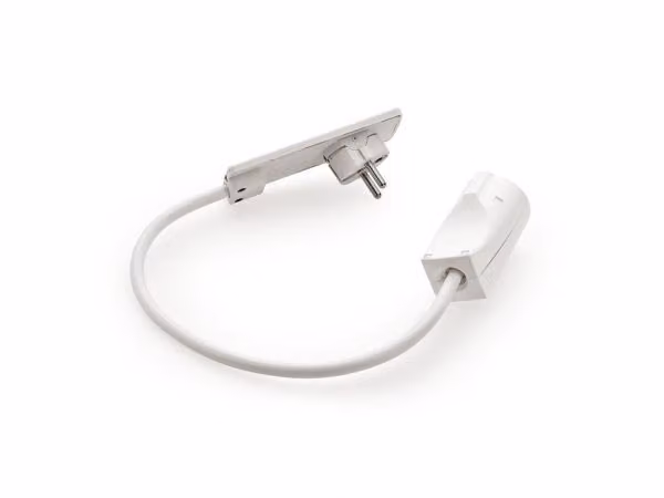 Cavo di collegamento Naber con connettore Evoline, bianco 500 mm - Materiale di installazione