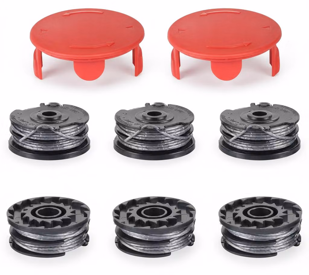 InAndOutdoorMatch - Set di bobine di filo per tagliaerba/trimmer - 6 bobine