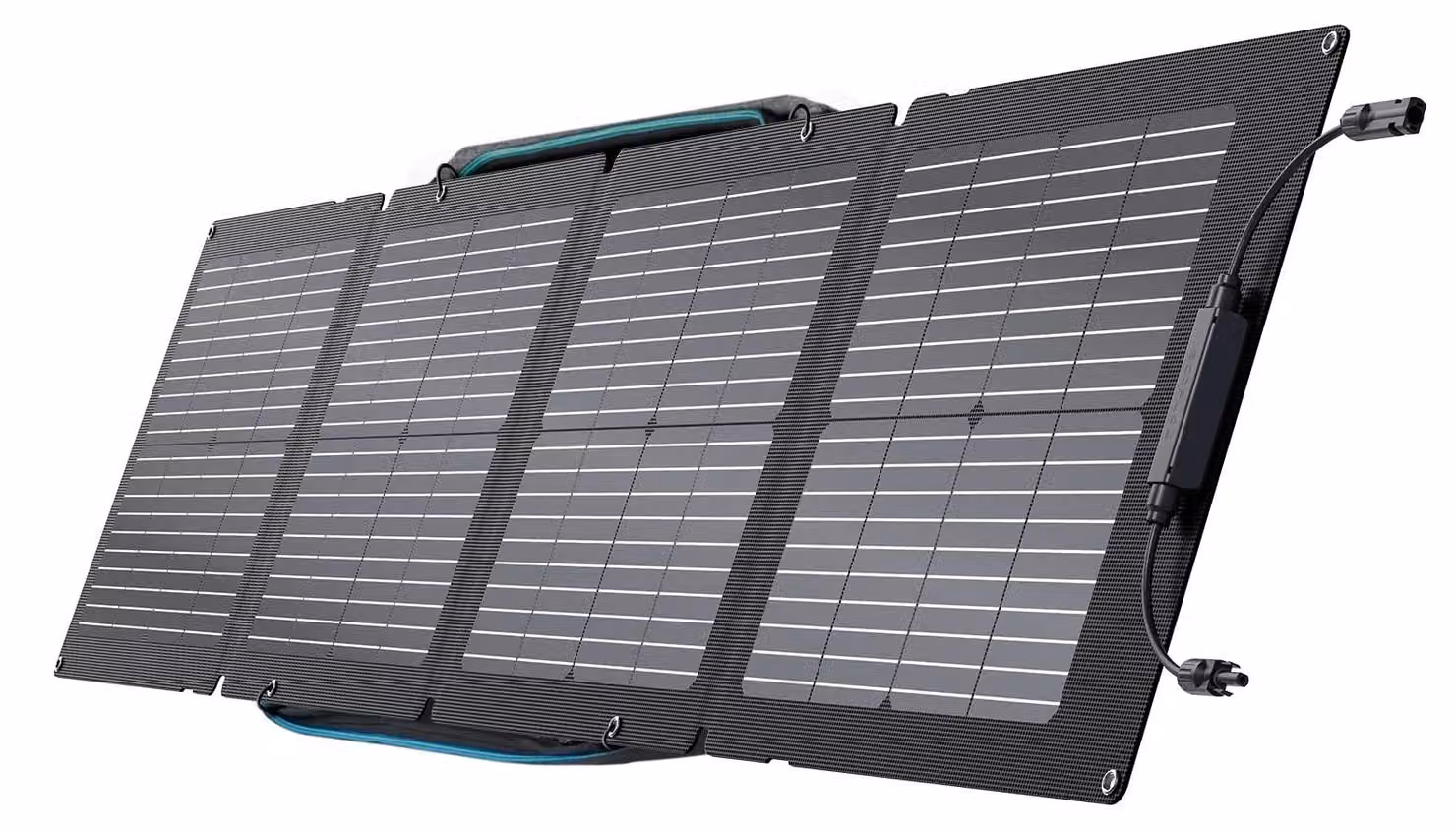 Pannello solare portatile da 110W - Monocristallino, pieghevole - Grado di protezione IP68, impermeabile - Ideale per campeggio e camper