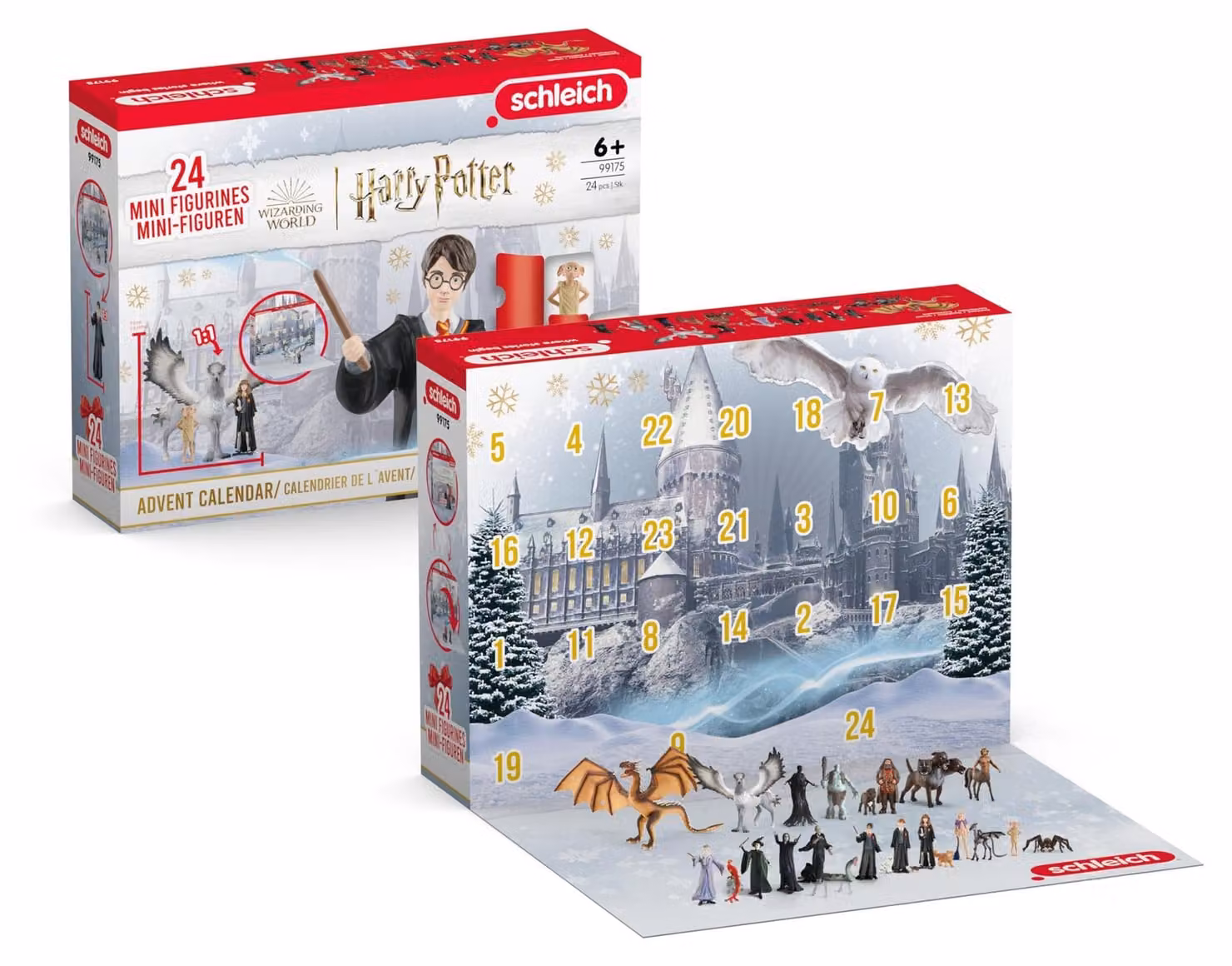 Calendario dell'Avvento di Harry Potter con 24 personaggi