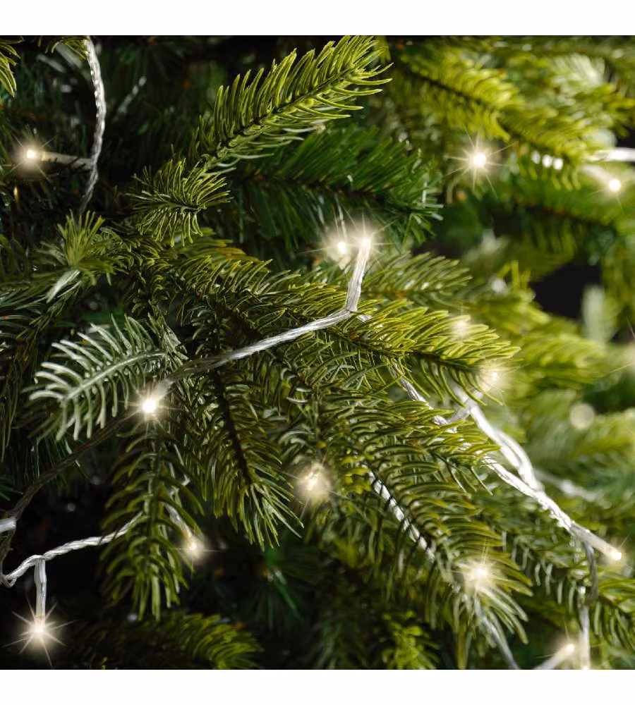 Luci LED Lumineo per Albero - Bianco Caldo - 18m