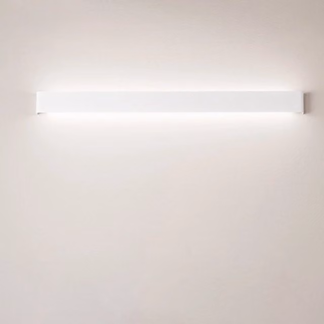 Applique Moderna Way Perenz Illumina in Metallo Bianco con LED da 36W e Luce Calda 3000K