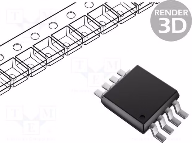 3x IC: alimentazione P-Cnel AP2401MP-13, alimentazione - circuiti USB, canali high-side: 1, 2A