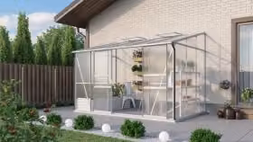 Vitavia Serra addossata "Osiris 6500" alluminio anodizzato 6,5 m² 4 mm HKP