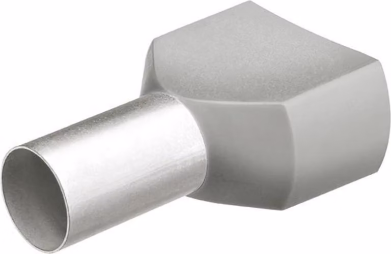 Capicorda Twin con collare da 12 mm, 2x4,00 mm², confezione da 100 pezzi KNIPEX | 4003773076667