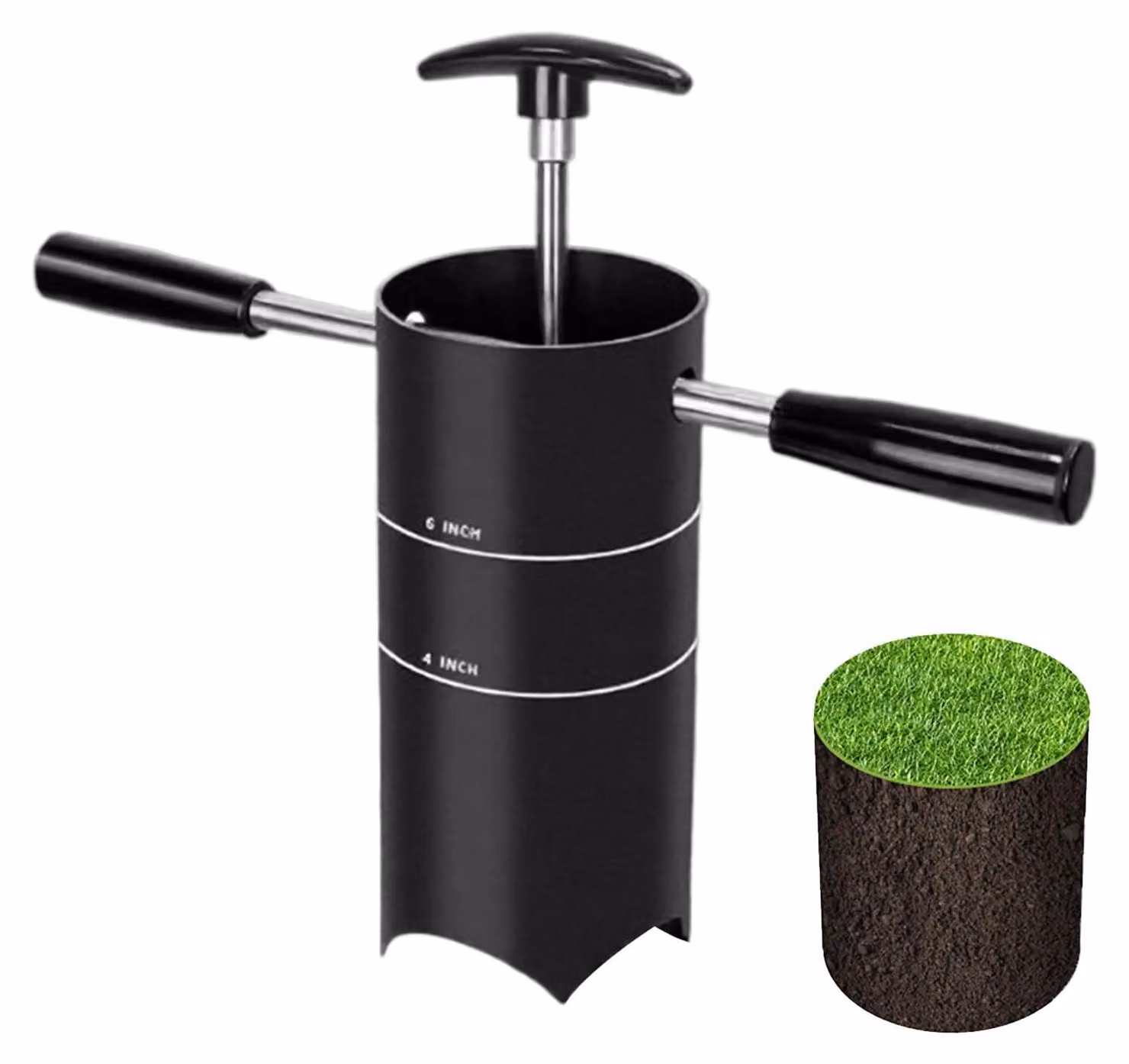 Tagliabordi portatile per creare buche da golf, ideale per giardino e terrazzo