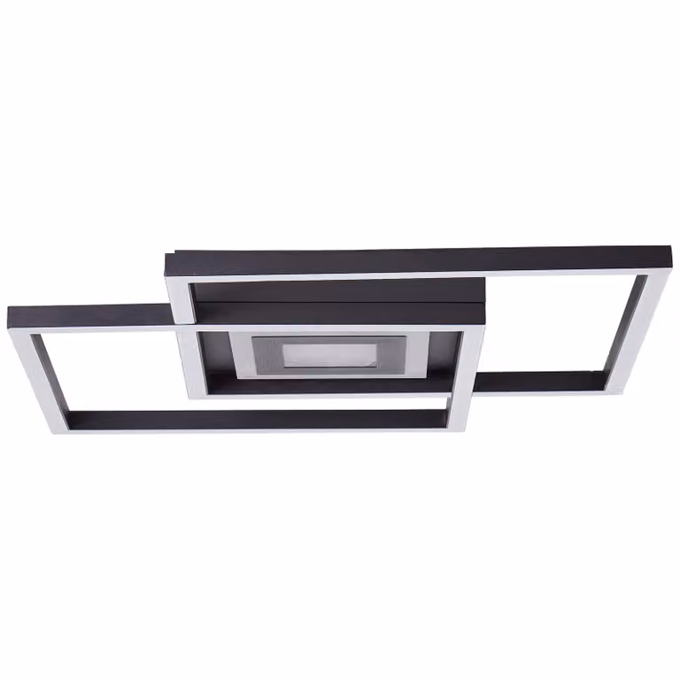 BRILLIANT Metis Plafoniera LED 40x30cm nero G99381/06