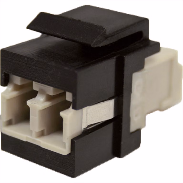 BACHMANN Accoppiatore duplex Keystone in fibra ottica LC/LC