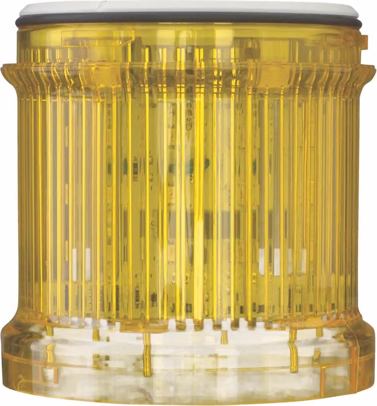 LED lampeggiante giallo, 24V - Modulo luminoso interbloccato 24V AC 24VDC giallo SL7-BL24-Y