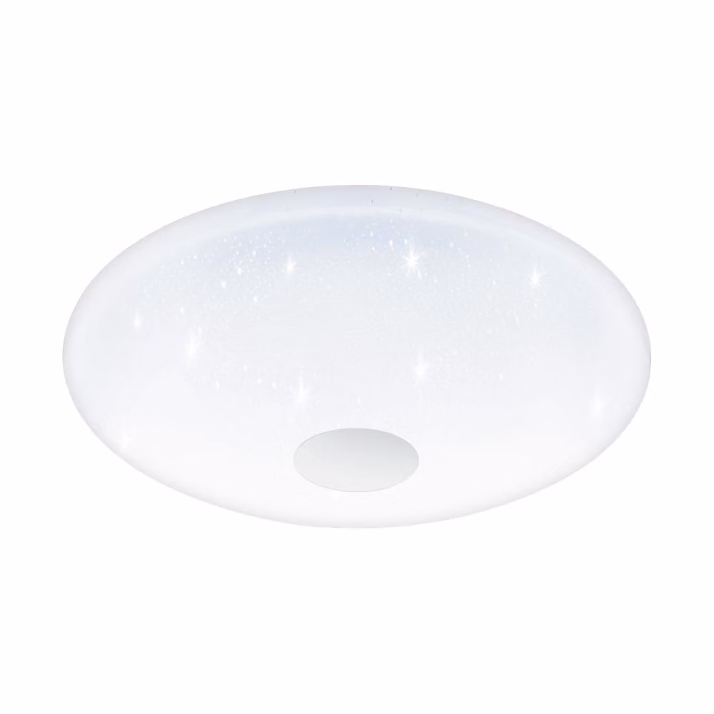 Eglo 95973 Voltago 2 LED plafoniera 30W Ø60cm bianco controllo luce + telecomando