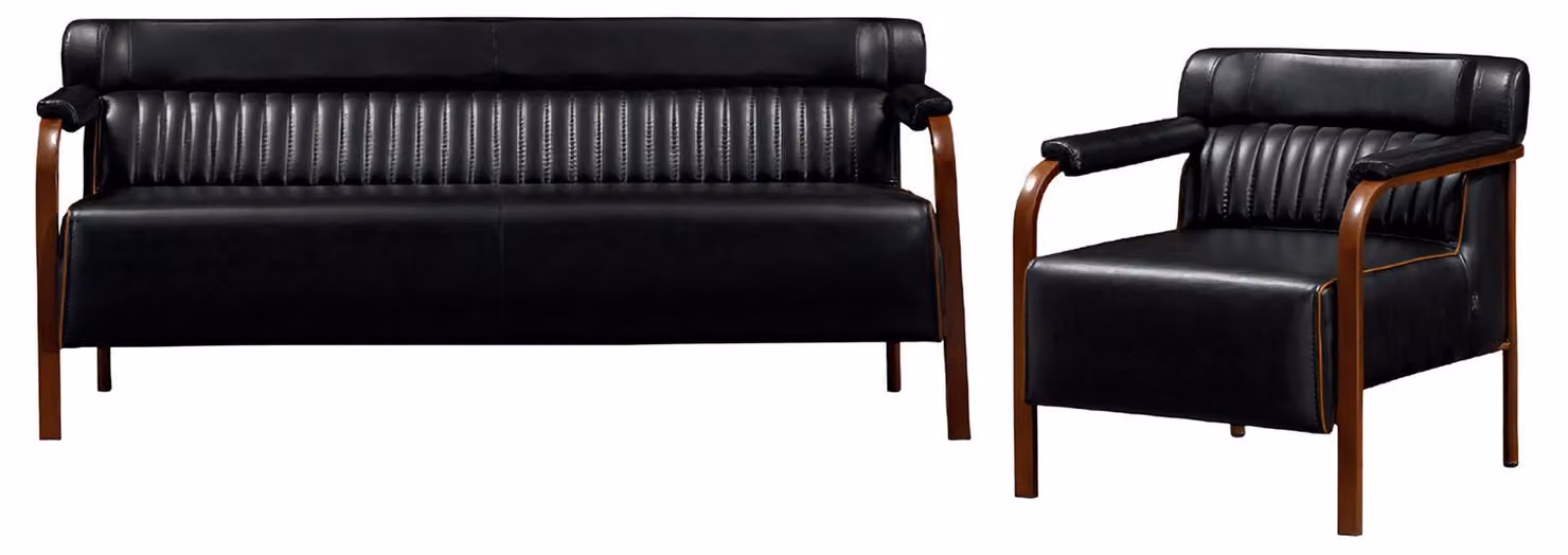 Sofa Set 3+1 Sitzer Wohnzimmer Sofagarnitur Polstermöbel Luxus Sofas Sessel