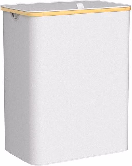 Recipiente con coperchio 3 cassetti - pieghevole - 160 litri - grigio chiaro